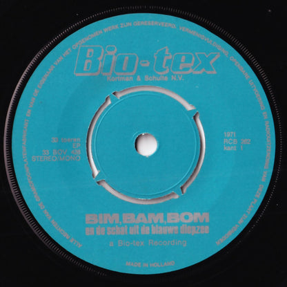 No Artist : Bim, Bam, Bom En De Schat Uit De Blauwe Diepzee (7", EP)