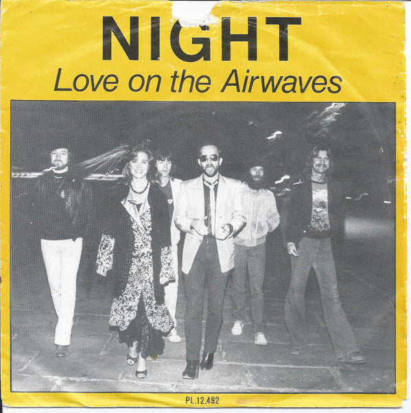 Night : Love On The Airwaves (7", Single)