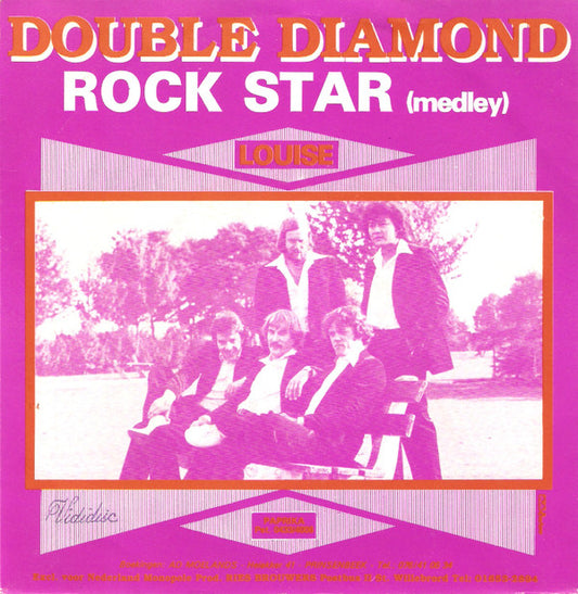 Double Diamond (4) : Rock Star (Medley) (7", Single)