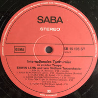 Erwin Lehn Und Sein Südfunk Tanzorchester : Internationales Tanzturnier Im Strikten Tempo (LP, Album)