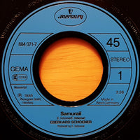 Eberhard Schoener : Samuraii (7", Single)