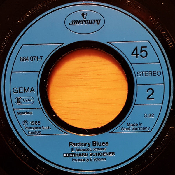 Eberhard Schoener : Samuraii (7", Single)