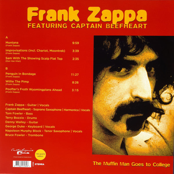 Frank Zappa Featuring Captain Beefheart : The Muffin Man Goes To College (LP, Unofficial)