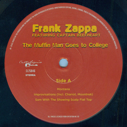 Frank Zappa Featuring Captain Beefheart : The Muffin Man Goes To College (LP, Unofficial)