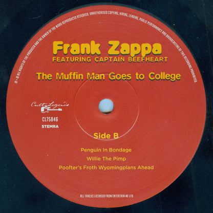 Frank Zappa Featuring Captain Beefheart : The Muffin Man Goes To College (LP, Unofficial)