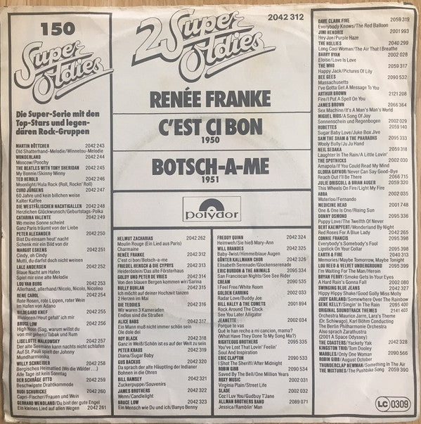 Renée Franke : C'est Si Bon / Botsch-A-Me (7", Single)