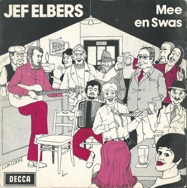 Jef Elbers : Op M'n Mansarde (7")