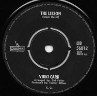 Vikki Carr : The Lesson (7", Single)