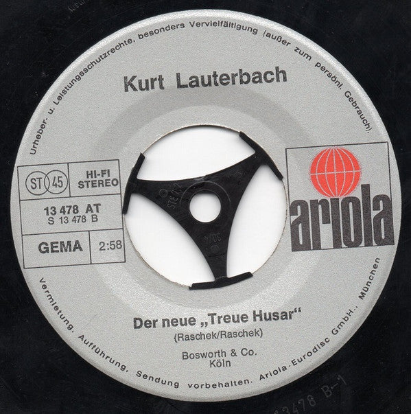 Kurt Lauterbach : Denn Da Erschuf Der Liebe Gott Die Mädchen Aus Dem Kohlenpott (7", Single)