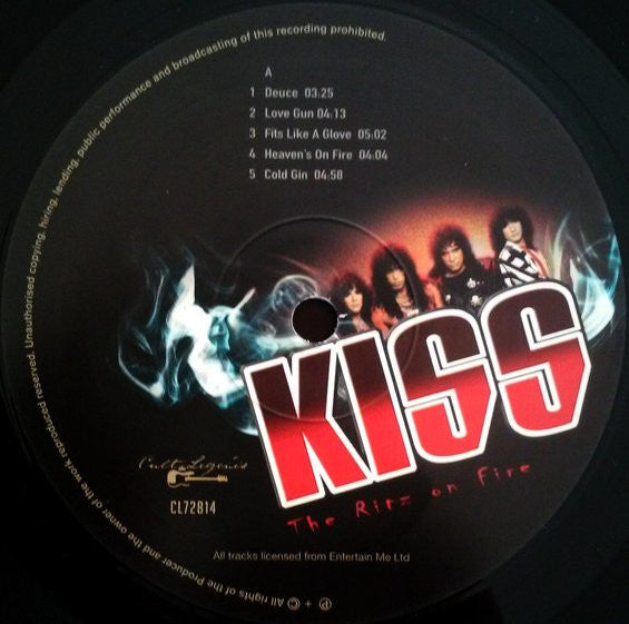 Kiss : The Ritz On Fire (LP, Unofficial)