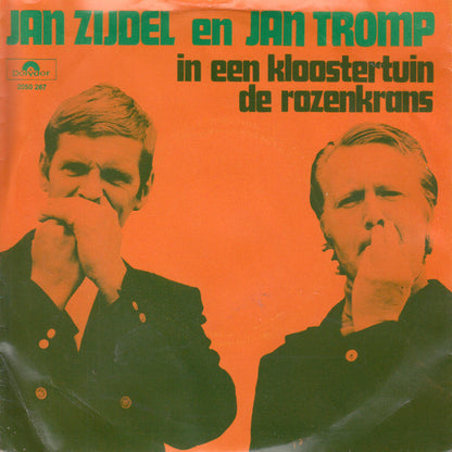 Jan Zijdel En Jan Tromp : In Een Kloostertuin / De Rozenkrans (7", Single)