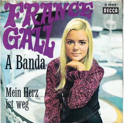 France Gall : A Banda  (7", Single, Ad )
