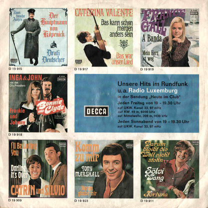 France Gall : A Banda  (7", Single, Ad )