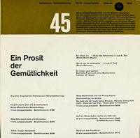 Der Flotte Franz Und Seine Bierbrummer : Ein Prosit Der Gemütlichkeit (7", EP, Club)