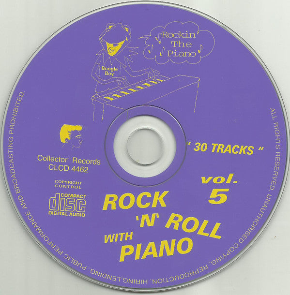 Various : Rock & Roll With Piano Vol.5 (CD, Comp)