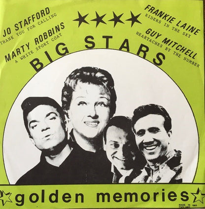 Jo Stafford, Frankie Laine, Marty Robbins, Guy Mitchell : Big Stars (7", EP)