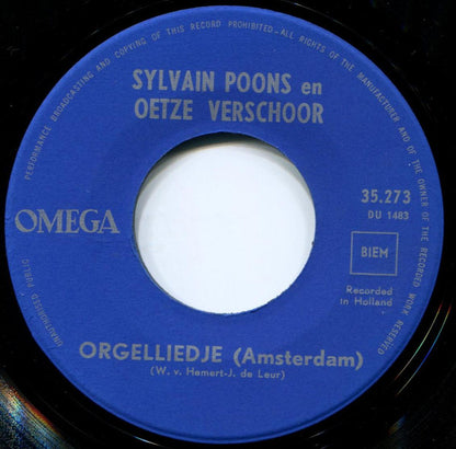 Sylvain Poons & Oetze Verschoor : Zuiderzee-Ballade (7", Single)