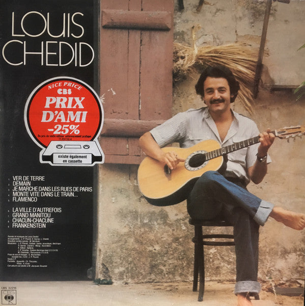 Louis Chedid : Ver De Terre (LP, Album, RE)