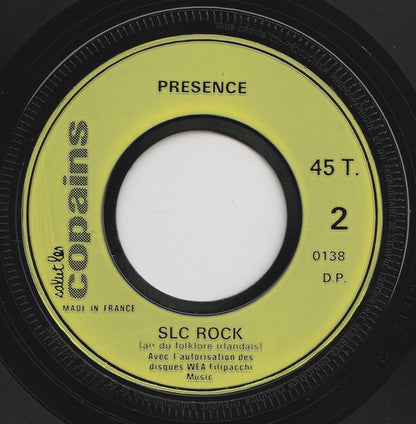 Michel Fugain et Le Big Bazar / Présence : Monsieur Bernard / SLC Rock (7", Smplr, Mou)