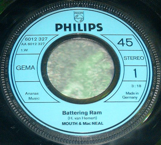 Mouth & MacNeal : Battering Ram  (7", Single)