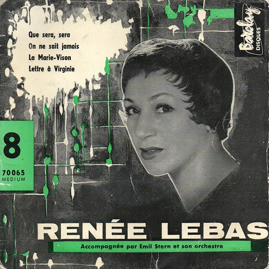 Renée Lebas Accompagnée Par Emil Stern Et Son Orchestre : 8 (7", EP)