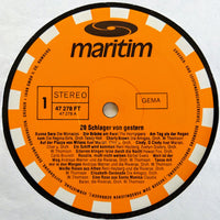 Various : 28 Schlager Von Gestern (LP, Comp)