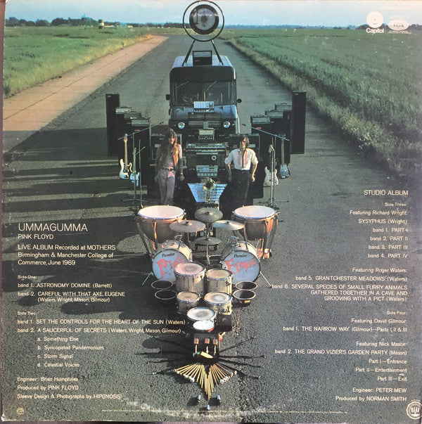 Pink Floyd : Ummagumma (2xLP, Album, RE)