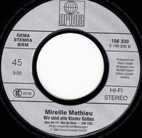 Mireille Mathieu : Mon Amour (In Den Armen Deiner Zärtlichkeit) (7", Single)