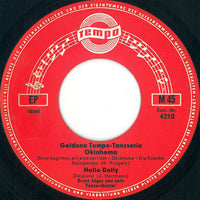 Ernst Jäger Und Sein Orchester : Oklahoma / Hallo Dolly / West Side Story (7", EP, Mono)