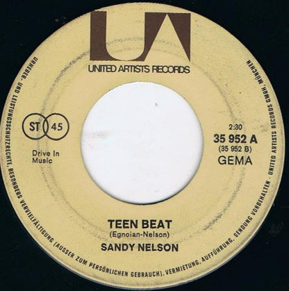 Johnny And The Hurricanes / Sandy Nelson : Red River Rock / Teen Beat  (7", Single)