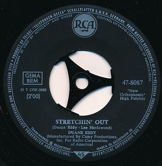 Duane Eddy : (Dance With The) Guitar Man (7", Single, Mono)