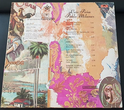 Pablo Milanés, Luis Peña (2) : Años (LP, Album, RE)