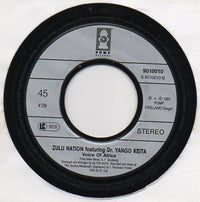 Zulu Nation (3) Featuring Dr. Yango Keita : Jambo Africa (7", Single)