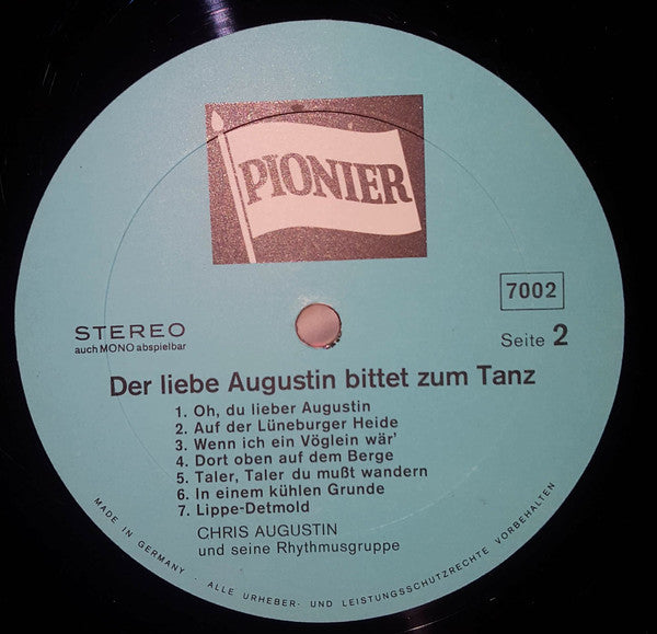 Chris Augustin Und Seine Rhythmusgruppe : Der Liebe Augustin Bittet Zum Tanz (LP, Album)