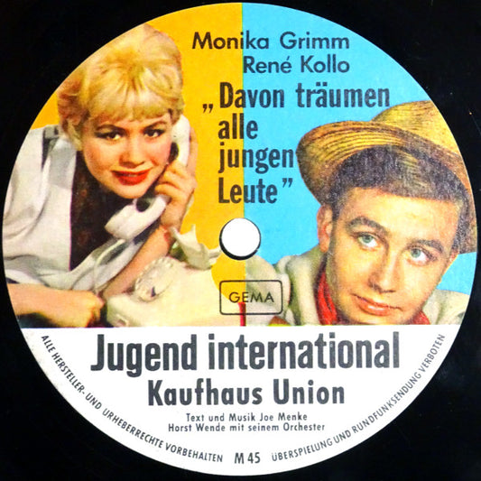 Monika Grimm, René Kollo : Davon Träumen Alle Jungen Leute (Flexi, 7", S/Sided)