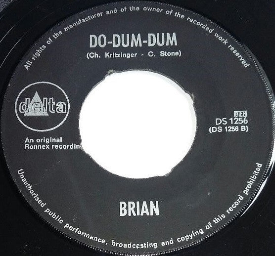 Brian (19) & The Hi-Five : Poinciana (7", Single)