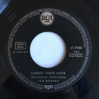 Jim Reeves : (How Can I Write On Paper) What I Feel In My Heart (7", Single)