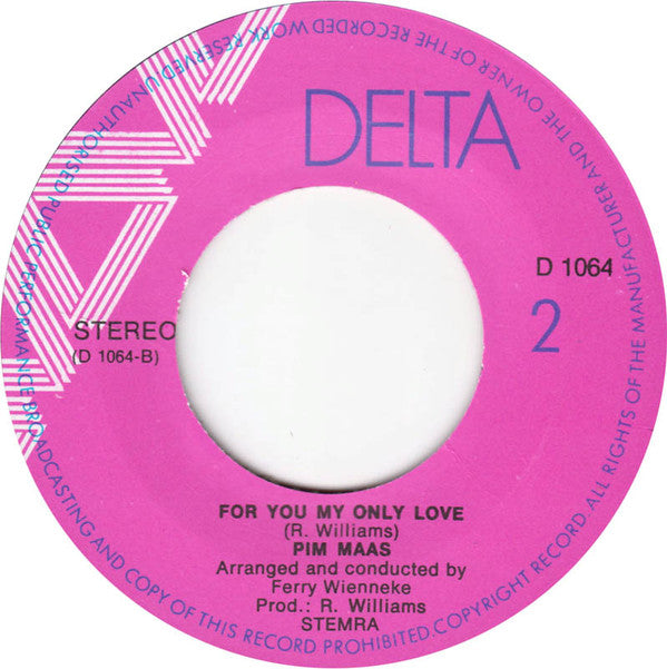 Pim Maas : What Makes The World (7", Single)