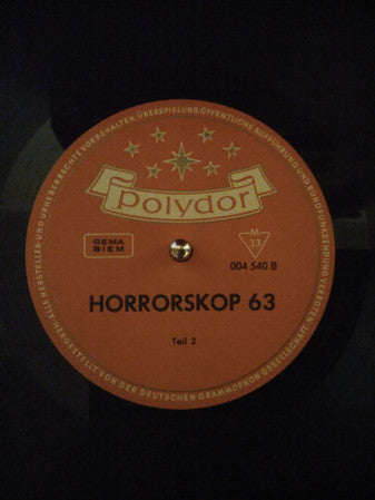 Peter Frankenfeld : Horror Skop 63 (LP, Mono)