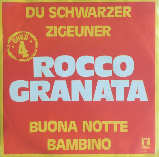 Rocco Granata : Du Schwarzer Zigeuner (7", Single)