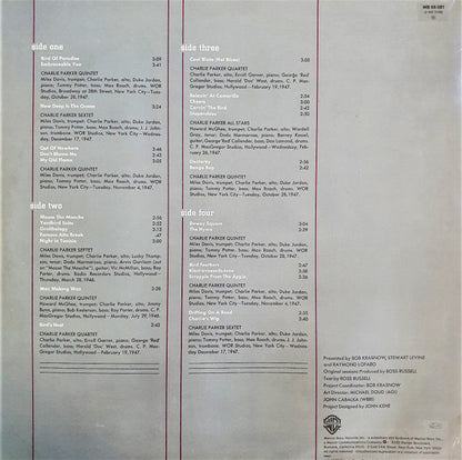 Charlie Parker : The Very Best Of Bird (2xLP, Comp, Gat)