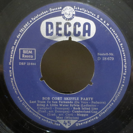 The Bob Cort Skiffle : Bob Cort Skiffle Party (7", EP)