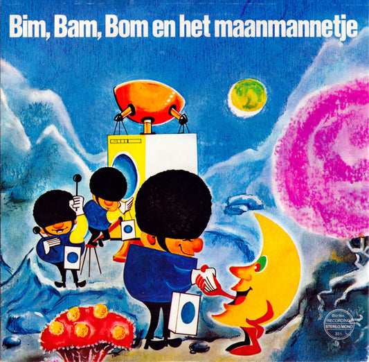 No Artist : Bim, Bam, Bom En Het Maanmannetje (7", Lig)