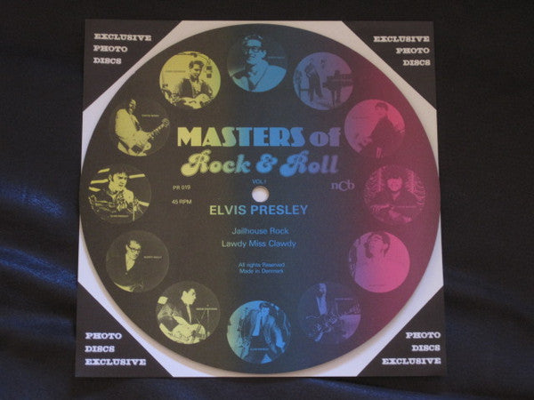 Elvis Presley : Jailhouse Rock / Lawdy Miss Clawdy (7", S/Sided, Card, Pic)