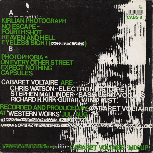 Cabaret Voltaire : Mix-Up (LP, Album, RE)