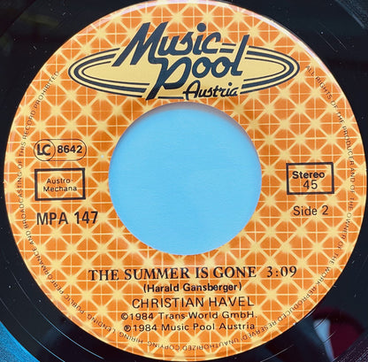 Christian Havel : You Are My Life / The Summer Is Gone (7", Single)