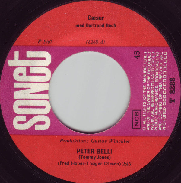 Cæsar : Peter Belli (7", Lar)