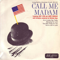 Judy Lynn And Larry Douglas (5) With Orchestra Conducted By Nicholas Goya : Call Me Madam (7", EP)