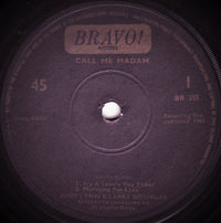 Judy Lynn And Larry Douglas (5) With Orchestra Conducted By Nicholas Goya : Call Me Madam (7", EP)