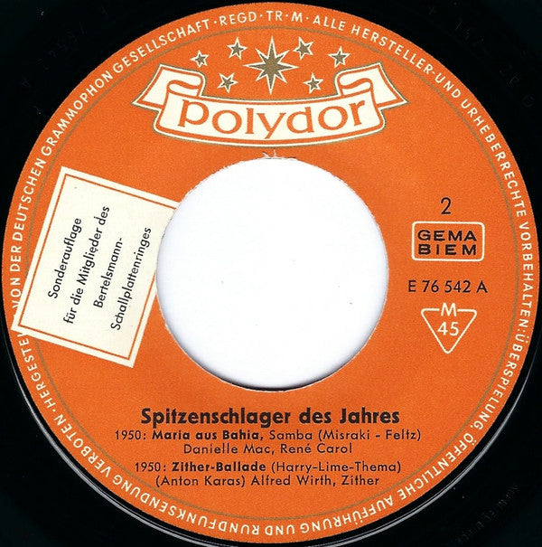 Various : Die Schönsten Schlager Der Letzten 50 Jahre - Serie III, Platte 2 (7", Comp, Mono, Club)